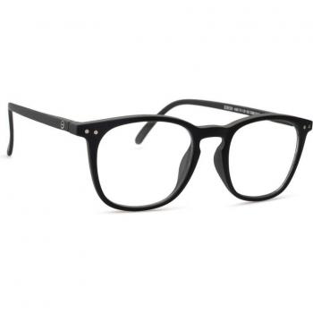 Izipizi Screen #E Black Blue Light Blocking Eyeglasses for Men, Frame Only, Size +0.00