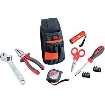 HR 171111 Mini Bolsa Nylon P/Cinturón 15 Piezas, 0 V, Set