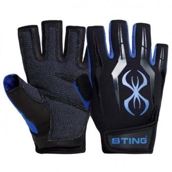 STING Armalite - Guantes de Boxeo para Hombre, Hombre, Negro/Amarillo, Small