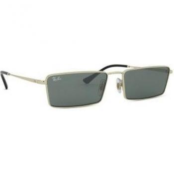 Ray-Ban Emy RB3741 92136V 59 Unisex Square Gold Sunglasses