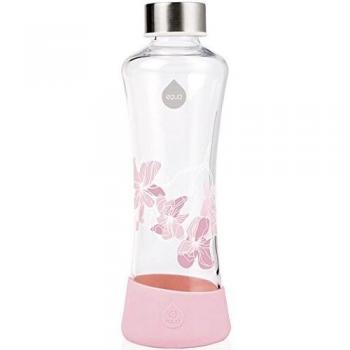 Equa Urban Jungle Magnolia Glass Water Bottle 550 ml