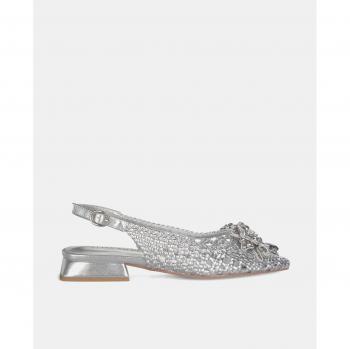 Bailarina Sling Back Alma En Pena Lillet plateada