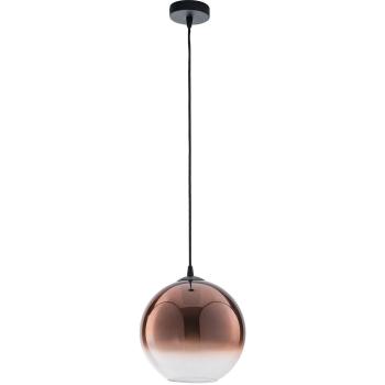 Colgante Globo Cobre 1 bombilla 148.9cm, Fan Europe LuceAmbienteDesign, Colgante Globe Dome, cobre, transparente, E27
