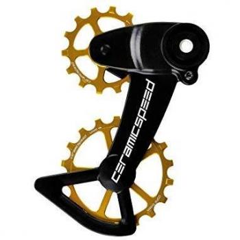 Cage de cambio CeramicSpeed OSPW SRAM EAGLE AXS recubierto negro