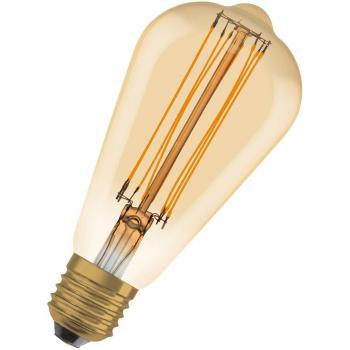 LEDVANCE Vintage 1906 LED E27 Pera Oro 8.8W 806lm - 822 Luz muy Cálida