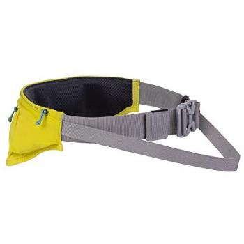 Ruffwear Cinturón Trail Runner™ Amarillo - Correa de Perro para Correr o Caminar Atada a la Cintura, cinturón de Cadera Resistente sin enredos con Bolsillos, Lichen Green,