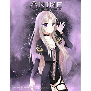 Anime libro para colorear 1