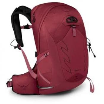 Osprey Mochila Tempest 20 Rosa Mujer Adulto - Mochila de senderismo, capacidad de 20 litros, diseño específico para mujer, sistema de suspensión AirScape para comodidad y ventilación, múltiples bolsillos organizativos, compatible