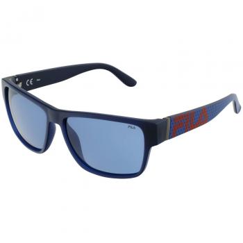 Gafas de sol Fila SFI006 para hombre, color Matt Full Blue, tamaño 57
