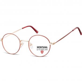 Montana Eyewear MM584 MM584B Armazones para Hombre Dorados con lentes recetadas, diseño elegante y moderno, color dorado