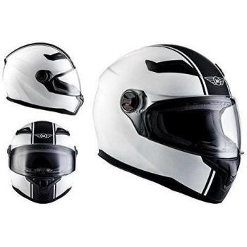 MOTO X86 Casco Integrale Motocicleta, ECE certificado, Visera incluyendo Bolsa de Casco, XL