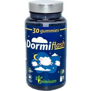 Pinisan Dormiflash Pack 3x2, Suplemento Alimenticio con Extractos Titulados y Colina, 30 Gummies