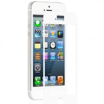 Moshi iVisor XT - Protector de pantalla para Apple iPhone 5/5S/5C, blanco