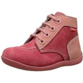 Kickers Platinium, Sandalias de Punta Descubierta para Niños, Azul