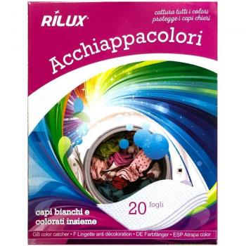 Toallitas Captura Color RILUX para Lavadora - Paquete de 20 Toallitas