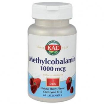 Kal Methylcobalamin 1000 mcg Vitamin B-12 60 Capsules