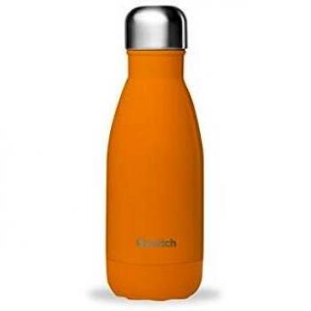 Botella térmica de acero inoxidable naranja 260 ml - Qwetch