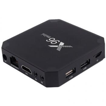Cewaal TV Box, X96 Mini TV Box 4K Amlogic S905X Quad Core Android 7.1 1G + 8G 2.4GHz WiFi