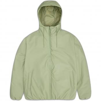Rains Lohja Insulated Jacket - Earth, Insulated Lightweight Rain Jacket, Male, Green, Size: XL