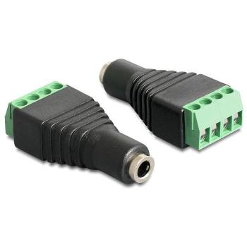 DeLOCK 65457 Adaptador de género para cable 3.5mm 4pin Negro, Verde