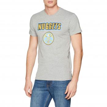 New Era Team Logo Dennug Camiseta, Unisex Adulto, Gris
