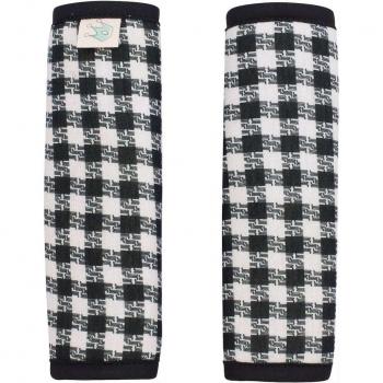 Cubre Arneses de Algodón Orgánico para Silla de Paseo y Coche Jyoko - Protector para arneses, tamaño M, diseño Vichy