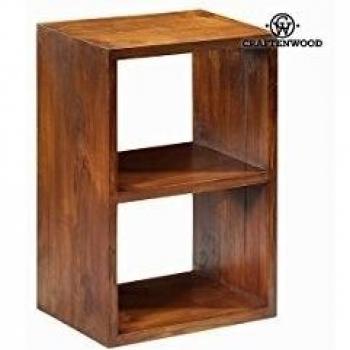 Estantería 2 módulos nogal - Colección Serious Line by Craften Wood