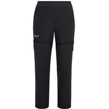 Salewa Agner 2/1 pantalones con cremallera para niños, color Color negro., tamaño 116