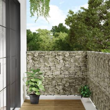 Pantalla de privacidad de jardín PVC 800x120 cm Color Antracita, Gris y Crema - Perfecta para plantas y animales, múltiples usos malla para ventilación, seguridad, ventana, jardín
