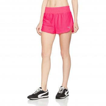 PUMA Pantalones Cortos de Malla para Mujeres, Mujer, Color Rosa