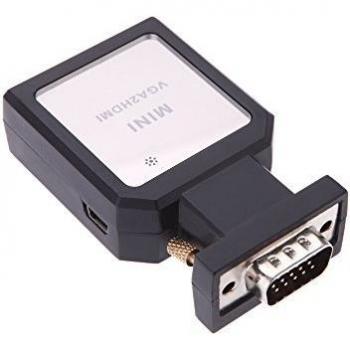 YATEK Adaptador/convertidor de vídeo y Audio VGA a HDMI YK-105