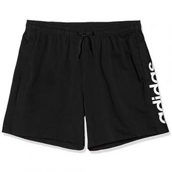 adidas E Lin Shrt Sj Pantalones Cortos de Deporte, Hombre, Black/White, 3XL