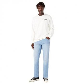 Wrangler Men's Graphic Crew Sweatshirt - Worn White