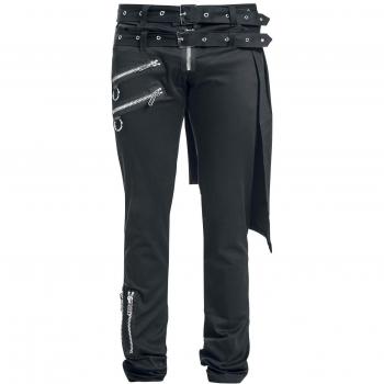 Vixxsin Graves Pant Slim Fit Pantalones Negro W32L34