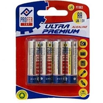 PROFER TOP - Pila Alcalina Bl4 Lr06 Profer Top 1,5 V