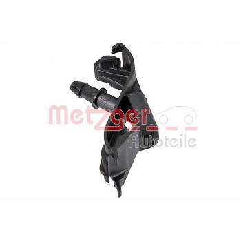 Tobera de agua para lavado de parabrisas METZGER 2221158 con función de limpieza