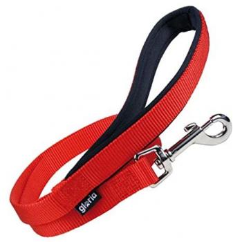 Correa para Perro de Nylon Liso Gloria 1.5 x 120 cm Roja