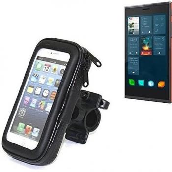 Montaje de la bici para Jolla Jolla, montaje del manillar para smartphones / teléfonos móviles, de aplicación universal. Conveniente para la bicicleta, motocicleta, quad, moto, etc. repelente al agua, a prueba de salpicaduras a prueba de lluvia, sosten