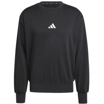 Sudadera Adidas Essentials Feelcozy Fleece Hombre Negro/Blanco M