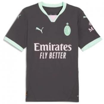 Puma AC Milan Kids Third Shirt 2024-25 - Grey Unisex