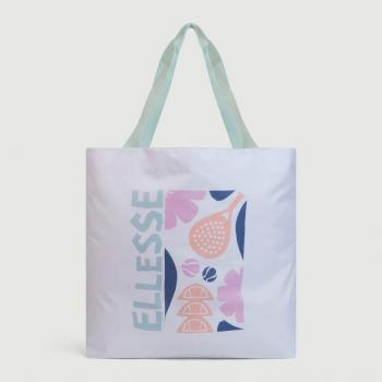 Bolso Tote Unisex Mittie Ellesse Blanco de Tela