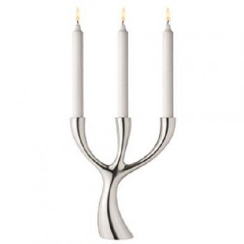 Georg Jensen Cobra candelabro de Acero Inoxidable