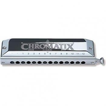 Suzuki SCX-56 Chromatic Harmonica in C, 14 Holes
