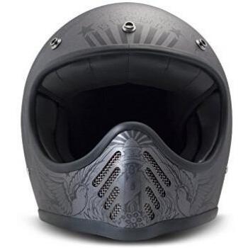 DMD Casco Moto seventyfive Sailor, Gris, talla XS
