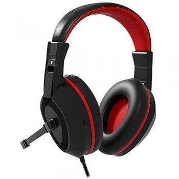 Mars Gaming MAH1V2, Auriculares, Surround 7.1, Tarjeta USB, Cancelación Ruido, Negro