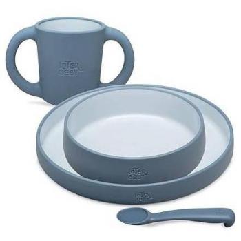 Set Vajilla Aprendizaje 4 Piezas para bebé a partir de 6 meses libre de BPA
