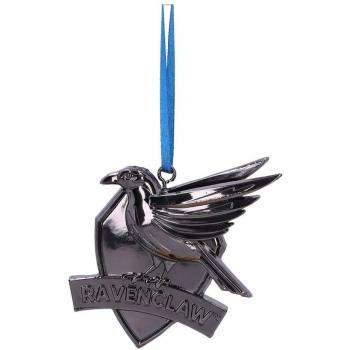 Harry Potter Decoración Árbol de Navidad Ravenclaw Crest (Silver) 6 cm