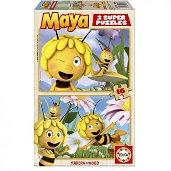 Educa Borrás - Rompecabezas Maya, 2 Unidades x 16 Piezas