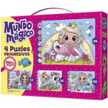 Mundo mágico puzles progresivos