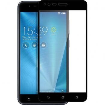 Protector de Pantalla de Cristal Templado Ultrafino Bordes Negros para Asus Zenfone 3 Zoom / Zoom S